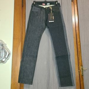 Prps noir Japanese selvege denim jeans sample